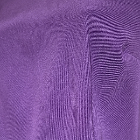 Alyx Beautiful Vibrant Purple Sleeveless Above Knee Dress Size 4 - Picture 4 of 9